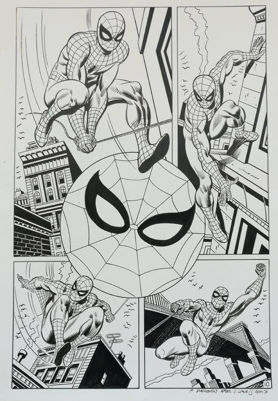 Michael Maikowsky, Spiderman/spider-Man - Comic Strip