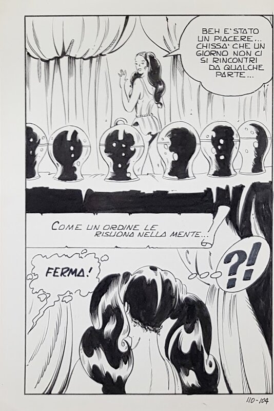 Maghella #110 p104 par Mario Janni - Planche originale