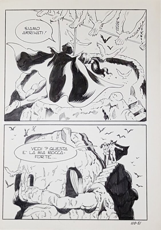 Maghella #110 p51 par Mario Janni - Planche originale