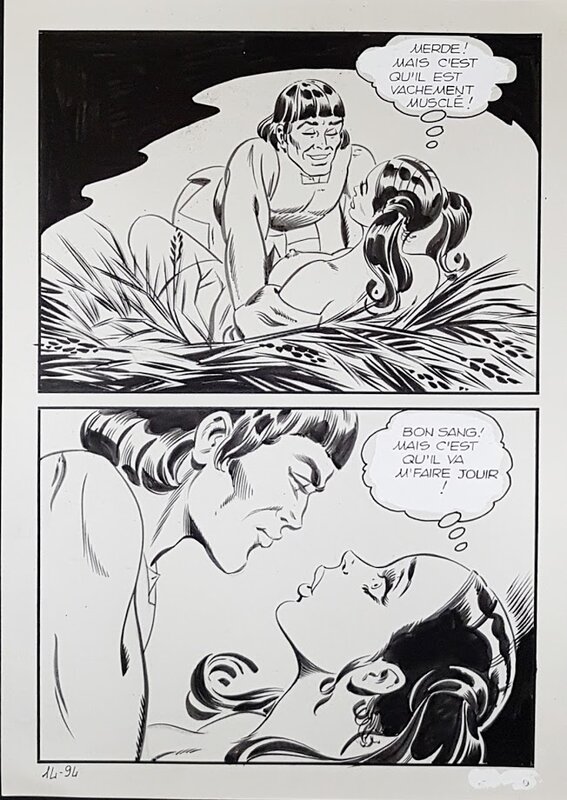 Maghella #14 p94 par Dino Leonetti - Planche originale