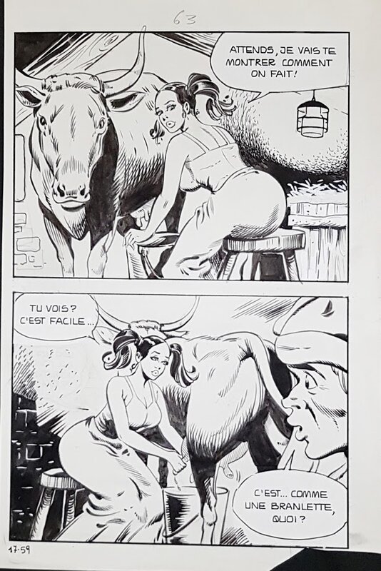 Maghella #17 p59 by Dino Leonetti - Comic Strip