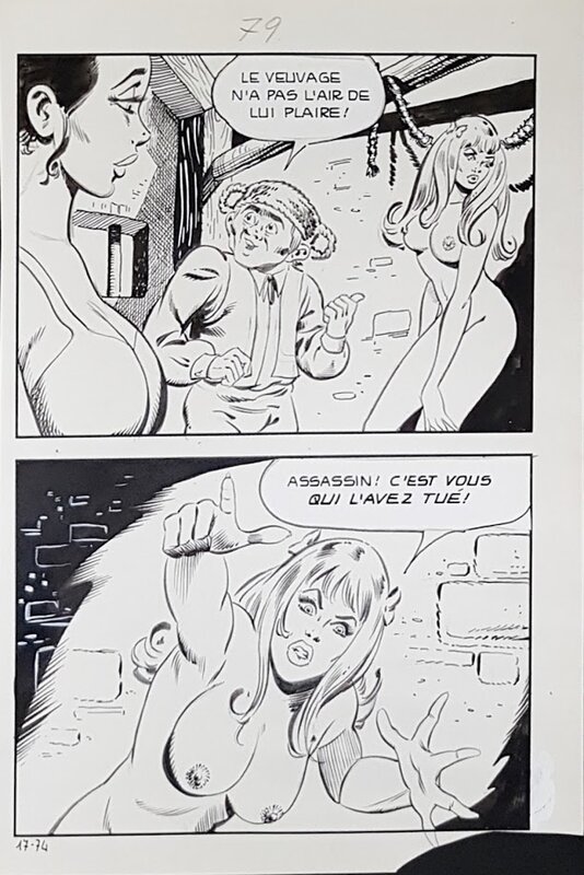 Maghella #17 p74 by Dino Leonetti - Comic Strip