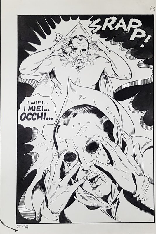 Maghella #47 p84 par Mario Janni - Planche originale