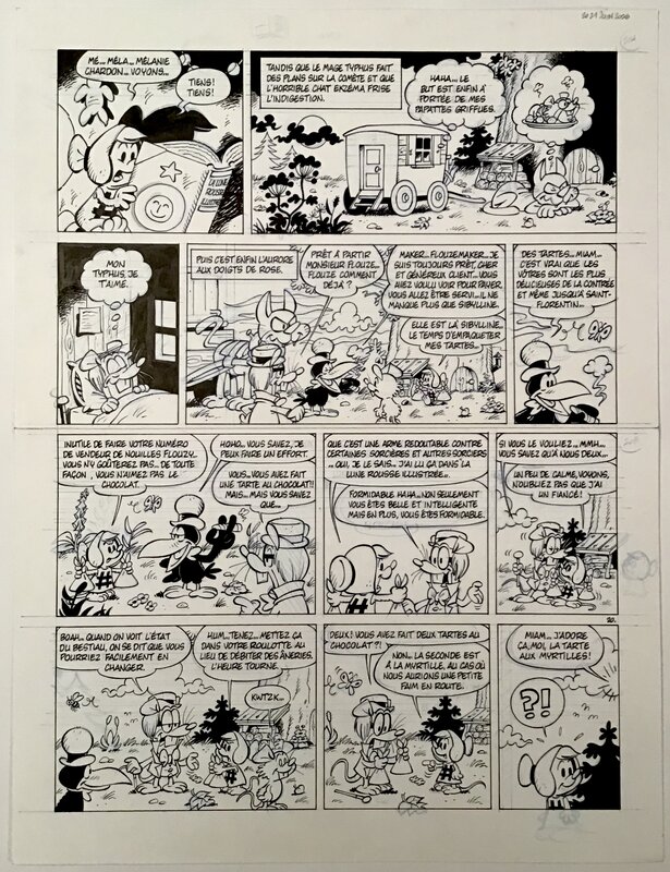 Sibylline by Netch, François Corteggiani, Raymond Macherot - Comic Strip