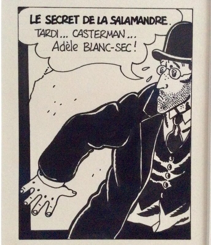 Adele blanc sec by Jacques Tardi - Comic Strip