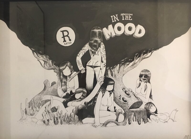 In the Mood by Mc Bess - Original Illustration