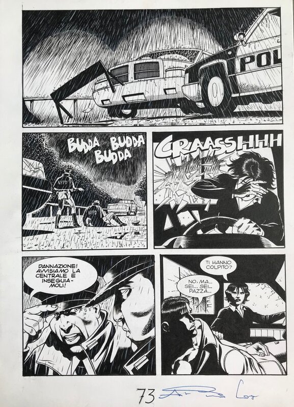 Lazarus Ledd pl 73 par Arturo Lozzi - Planche originale