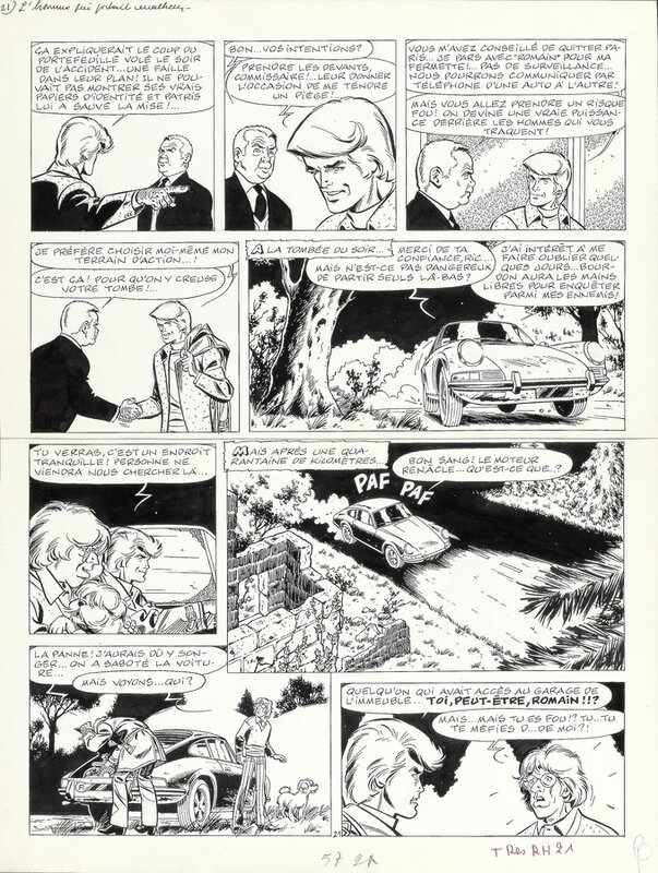 Rik Ringers - Tibet - Comic Strip