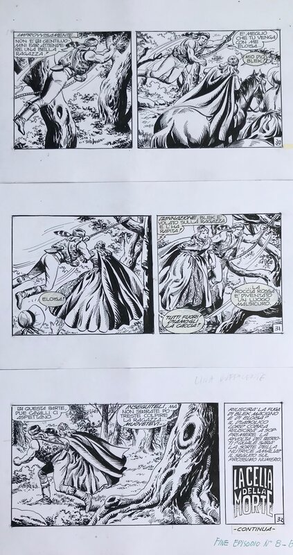 Le grand Blek ep 8 strips 30 à 32 (fin de l'épisode) by Lina Buffolente - Comic Strip