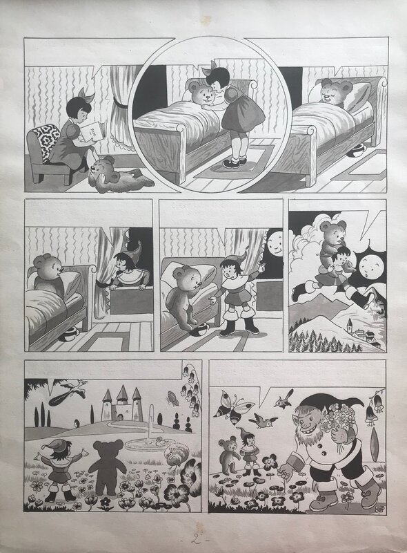 Mitchi n° 8 pl 2 par Trucy - Planche originale