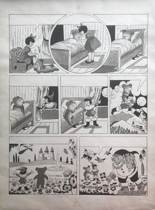 Mitchi n° 8 pl 2 par Trucy - Planche originale