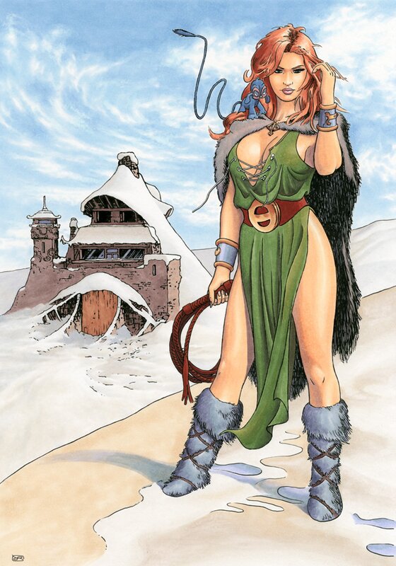 Pelisse par Lounis Chabane - Illustration originale