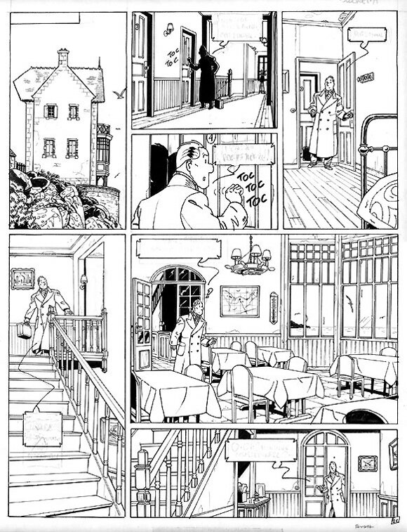 Didier Savard, Le tombeau d'Absalom - Comic Strip