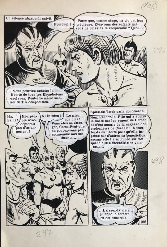 Alan Doyer, L'épée de Rhianos pl 106 - Comic Strip