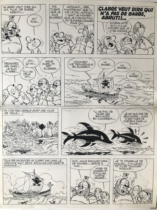 Hultrasson par Marcel Remacle - Planche originale