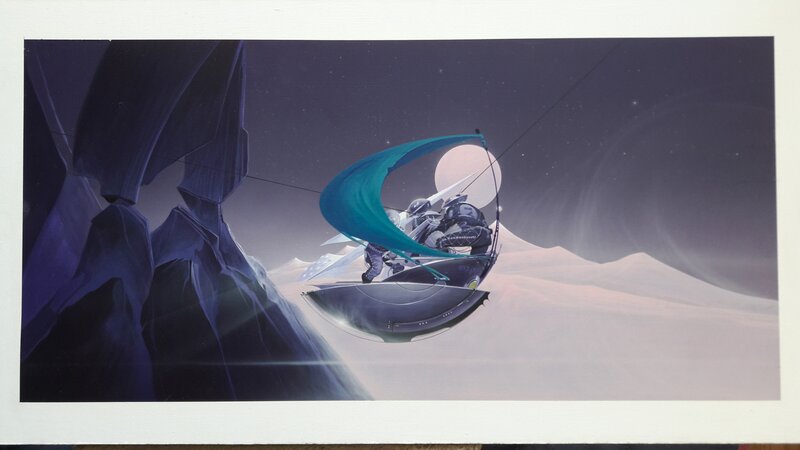 Darkover Landfall by Peter Andrew Jones - Original Illustration