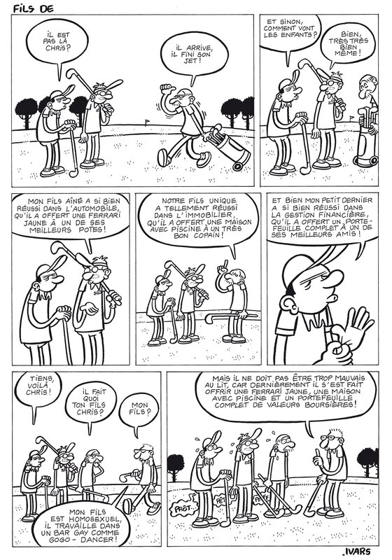 For sale - Fils de by Éric Ivars - Comic Strip