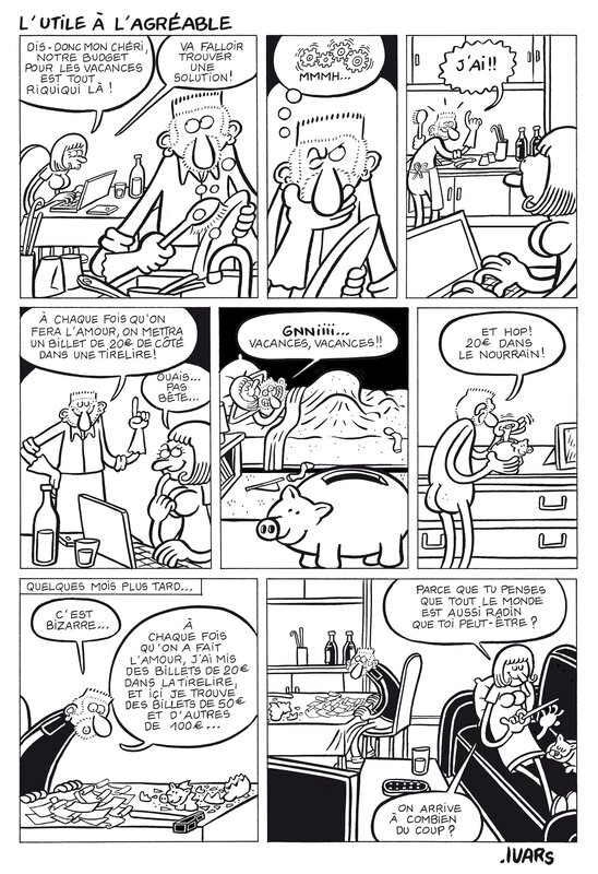 Éric Ivars, L'utile à l'agréable - Comic Strip