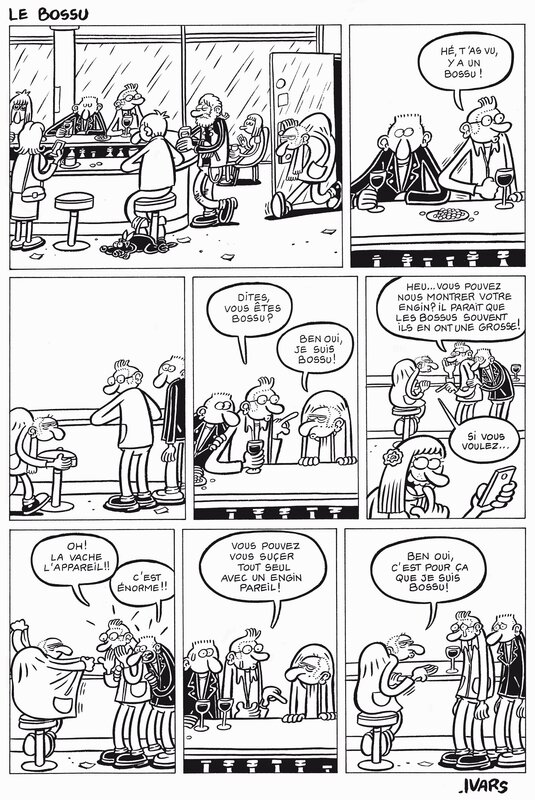 For sale - Le bossu by Éric Ivars - Comic Strip