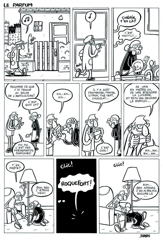 Le parfum by Éric Ivars - Comic Strip