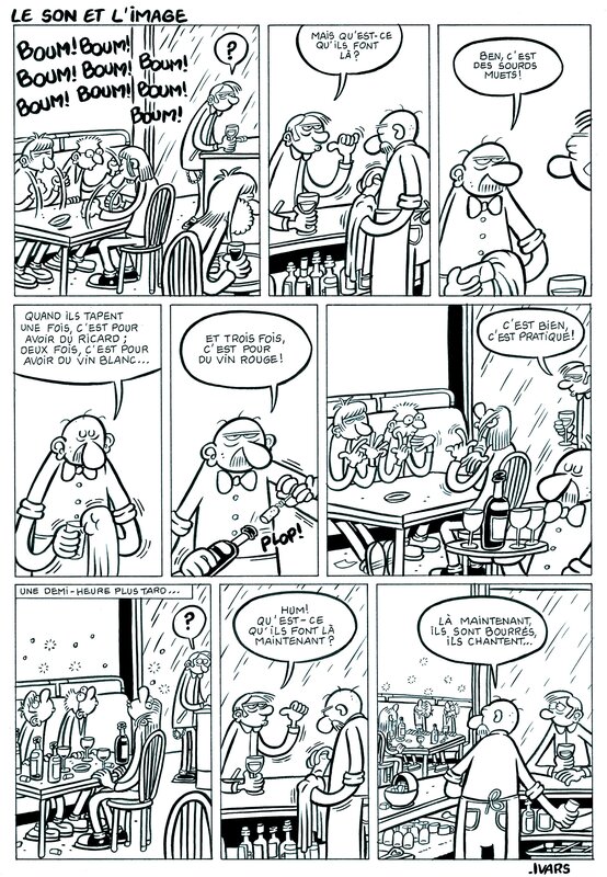For sale - Le son et l'image by Éric Ivars - Comic Strip