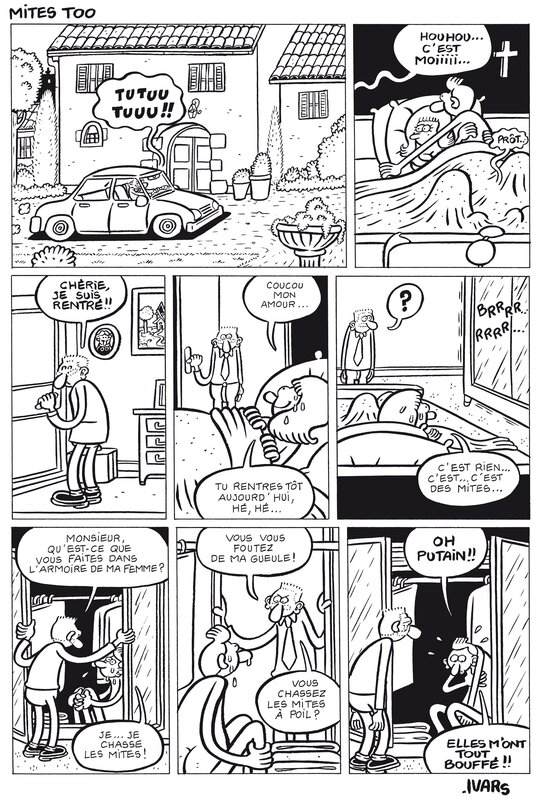 Mites too by Éric Ivars - Comic Strip