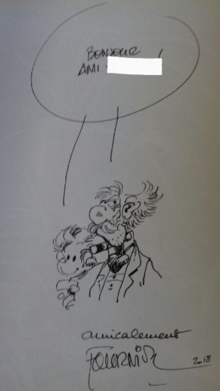 Spirou par Fournier (et Champignac) - Sketch