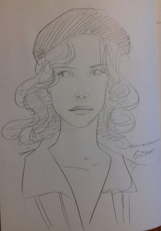 Jeanne by Jean-Pierre Gibrat - Sketch