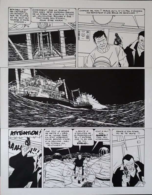 Mérite maritime by Stéphane Dubois, alain Riondet - Comic Strip