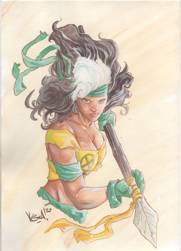 Savage Rogue by Viska - Original Illustration