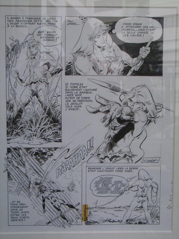 Rahan, Planche 4 de by André Chéret, Roger Lécureux - Comic Strip