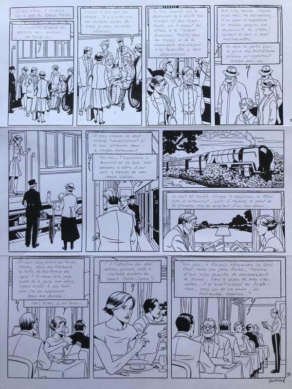 Blake et Mortimer by André Juillard - Comic Strip