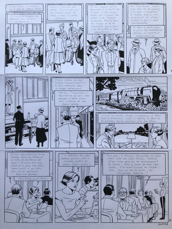 Blake et Mortimer by André Juillard - Comic Strip