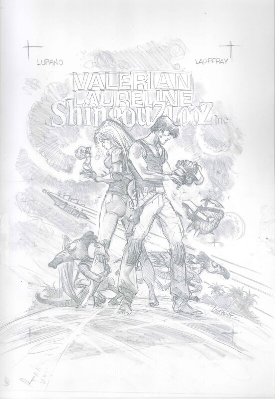 Mathieu Lauffray, Prelim  - Valerian Shingouzlooz Inc. - Œuvre originale