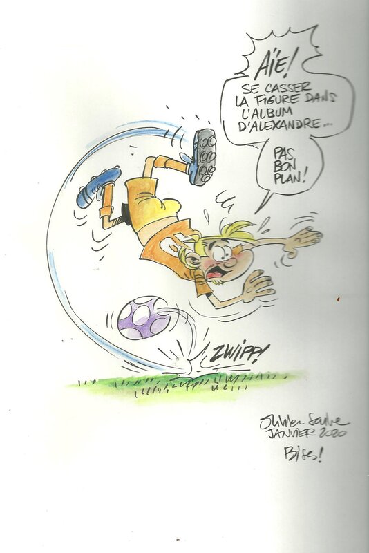 Les foot/maniac par Olivier Saive - Dédicace