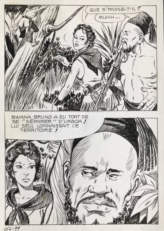 Alberto Del Mestre, L'esclave ep 154 pl 99 - Comic Strip