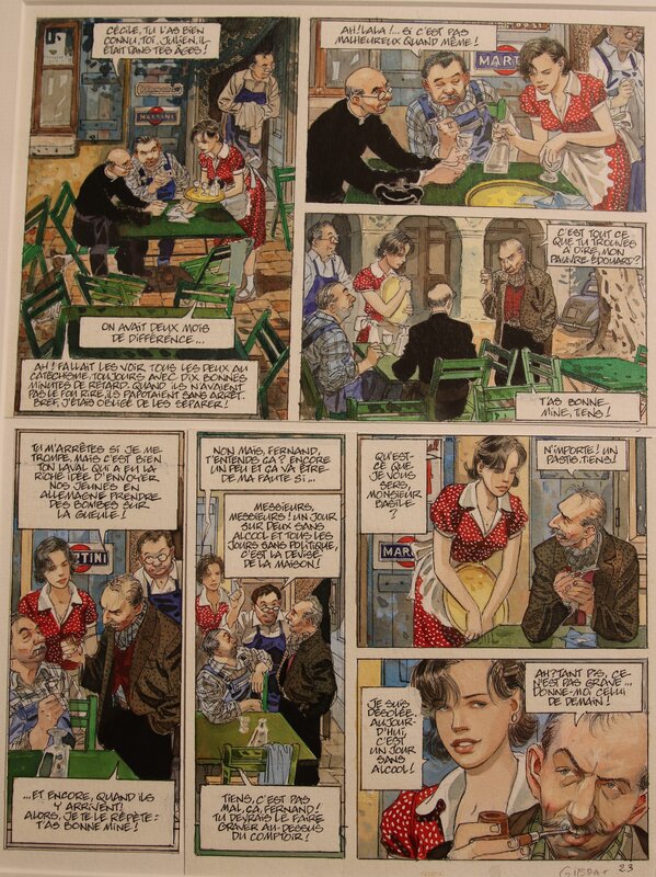 Le SURSIS by Jean-Pierre Gibrat - Comic Strip