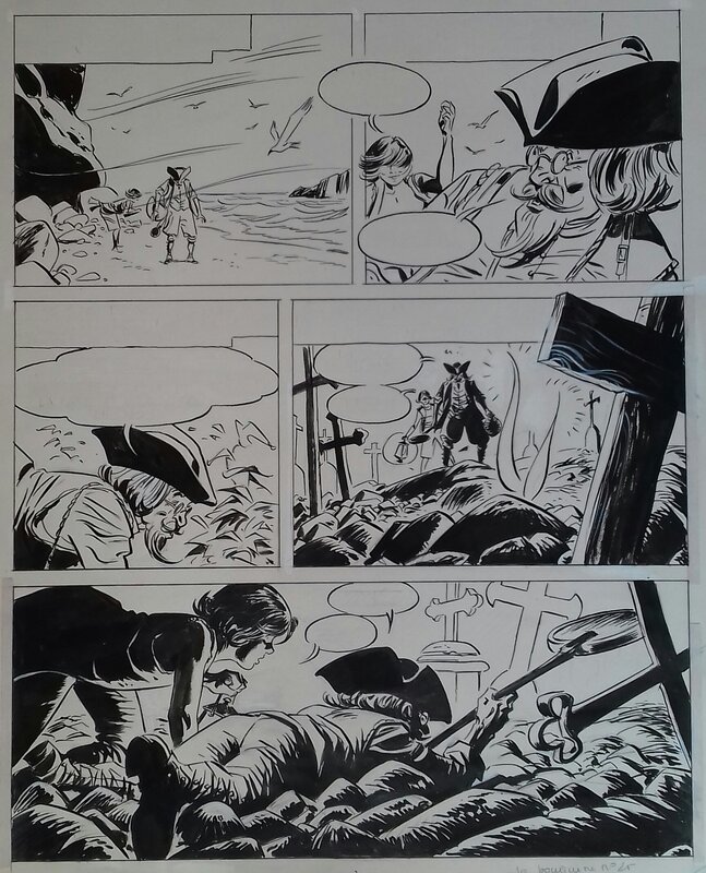 For sale - Frédéric Garcia, Les chasseurs de feux-follets - Comic Strip