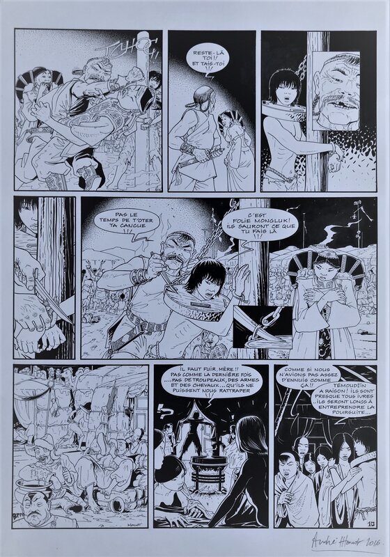 Le Khan by André Houot - Comic Strip