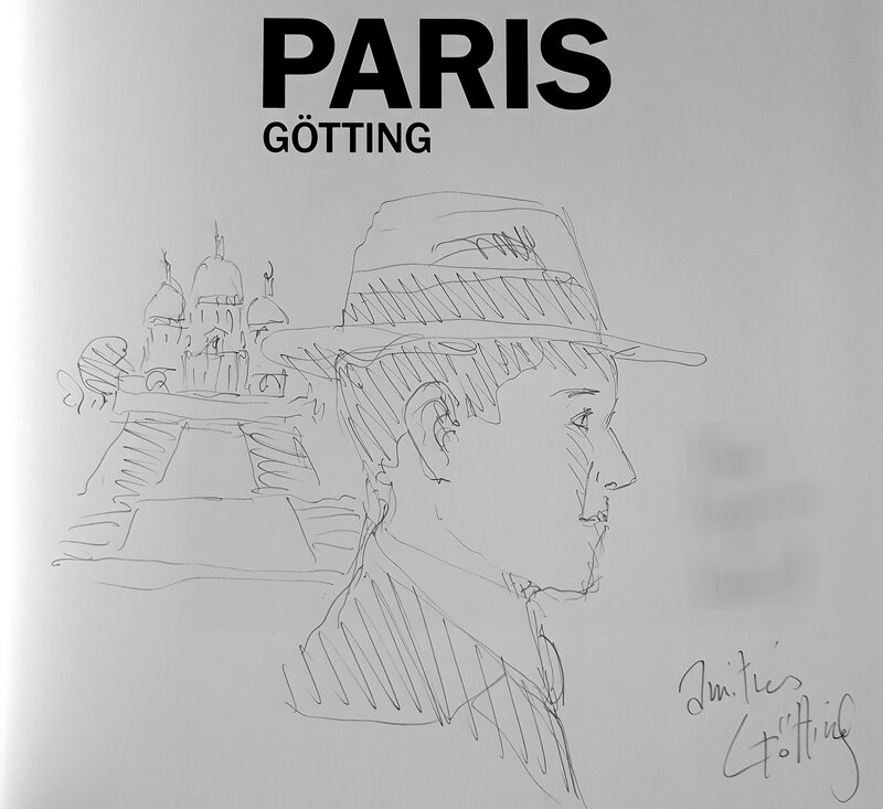 Montmartre by Jean-Claude Götting - Sketch