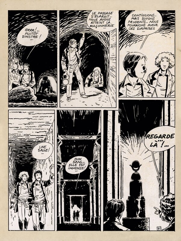 Pierre Wininger, Marie Galopin, Victor Billetdoux, la Pyramide Oubliée - Comic Strip