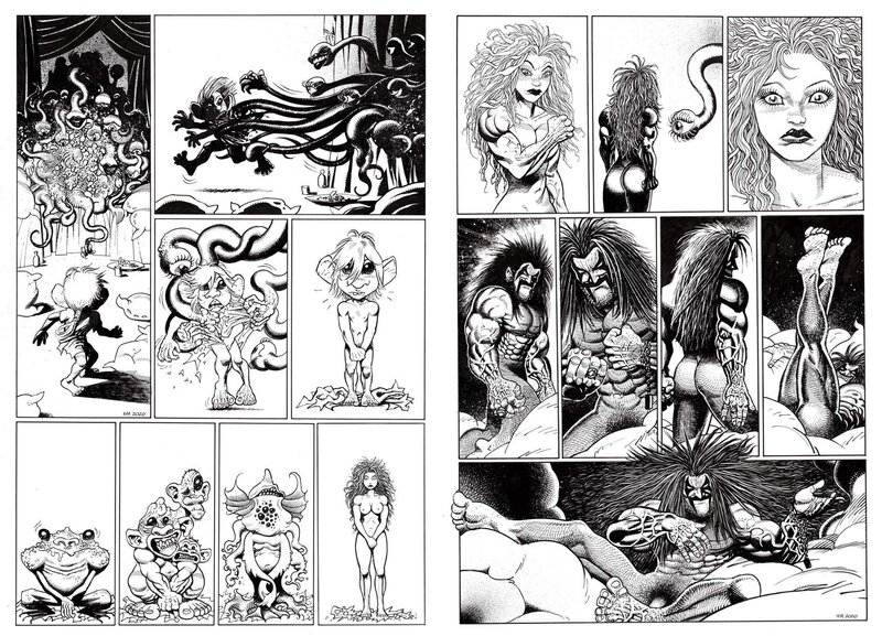 Filip Myszkowski, Lobo - Chninkel - histoire vraie  ;-)  Page 3 - Fan art - Planche originale