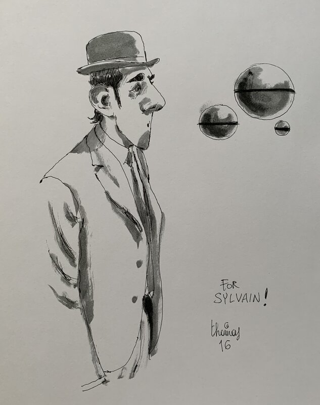 Magritte by Thomas Campi - Sketch