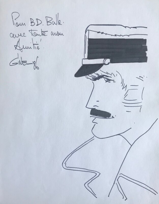 Capitaine Sabre by Gine - Sketch