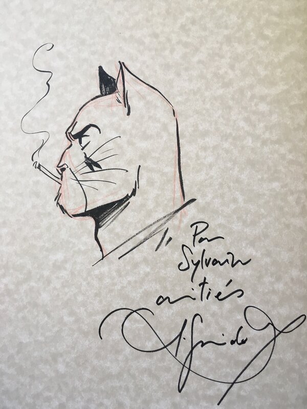 Blacksad by Juanjo Guarnido - Sketch