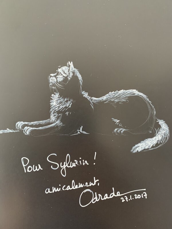 Odrade, Le chat qui n’aimait pas les croquettes - Sketch