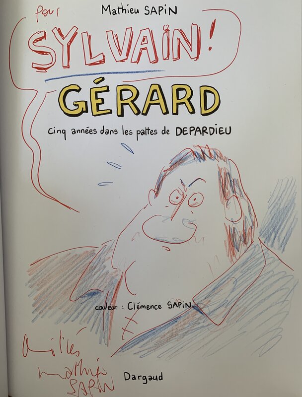 Gérard by Mathieu Sapin - Sketch