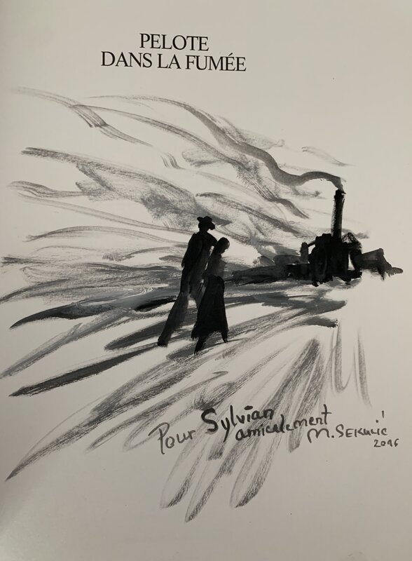 Miroslav Sekulić-Struja, Pelote dans la fumée - Sketch