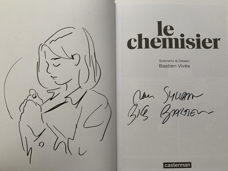 Le Chemisier by Bastien Vivès - Sketch