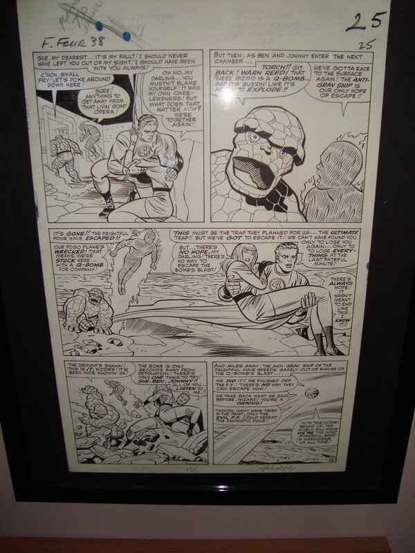 The FANTASTIC FOUR by Jack Kirby, Chic Stone, Stan Lee - Comic Strip